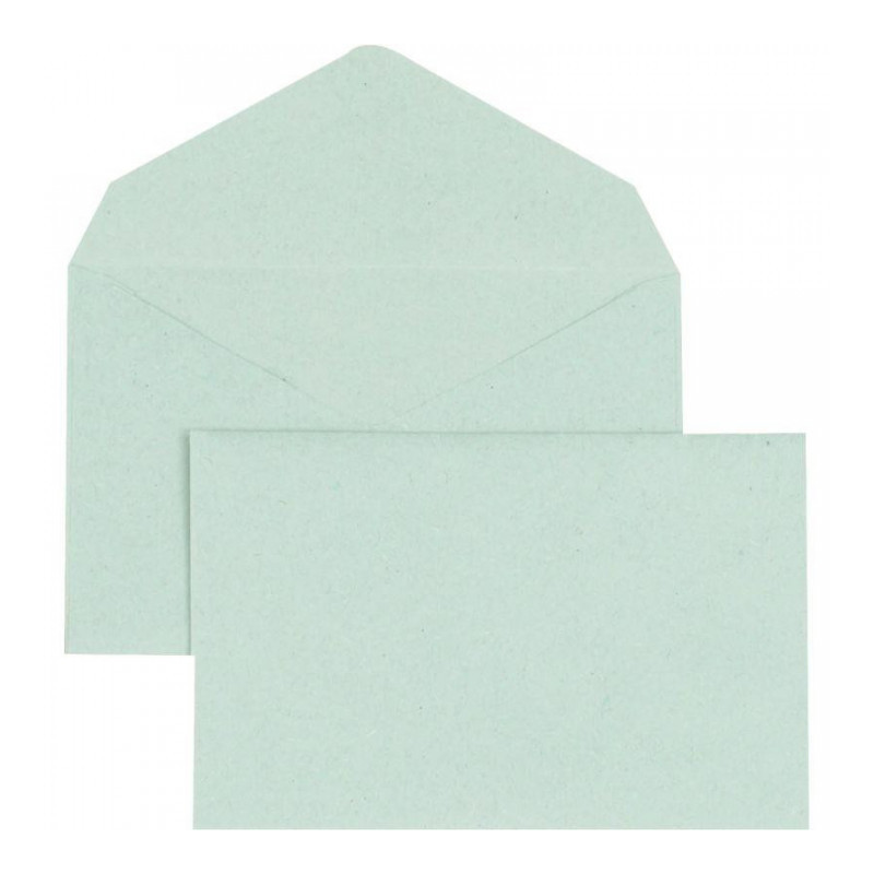 ENVELOPPES ÉLECTION **bte500* RECYCLÉES BLEUES 90X140 80 G/M²