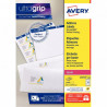 ÉTIQUETTES 63,5X33,9  *BTE DE 2400*  BLANCHES LASER AVERY L7159-100 FSC