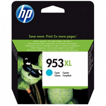 F6U16AE 953XL CYAN HC HP 18ML/1450PAGES CART.J.ENC