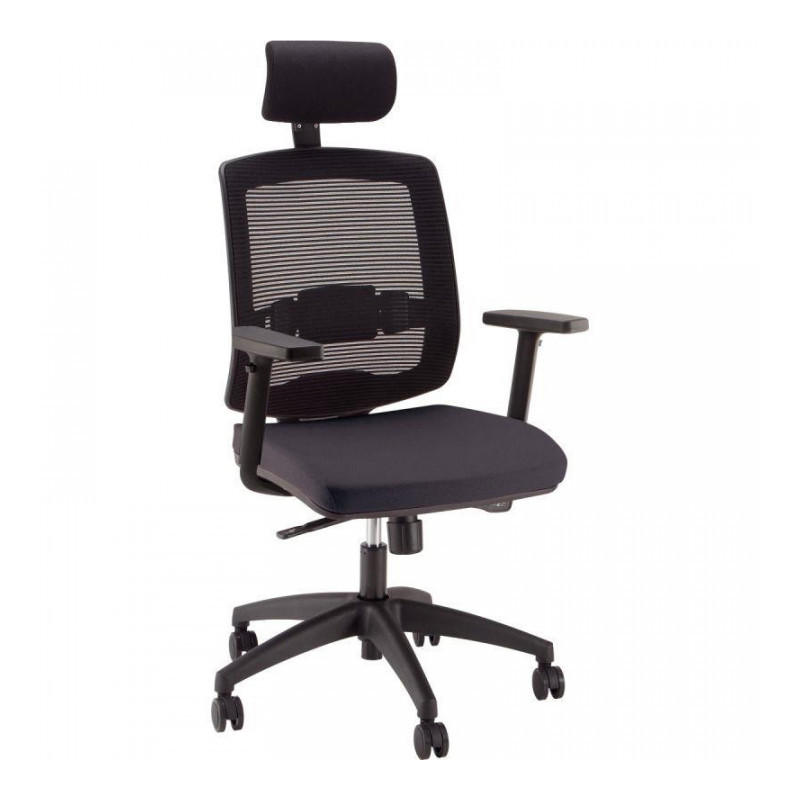 FAUTEUIL MALICE+ TRANSLATION + TÉTIÈRE NOIR