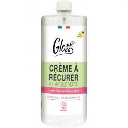 FLACON 500ML CRÈME À RÉCURER À L'ARGILE VERTE