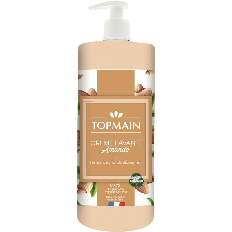 FLACON 500ML CRÈME LAVANTE TOPMAIN AMANDE