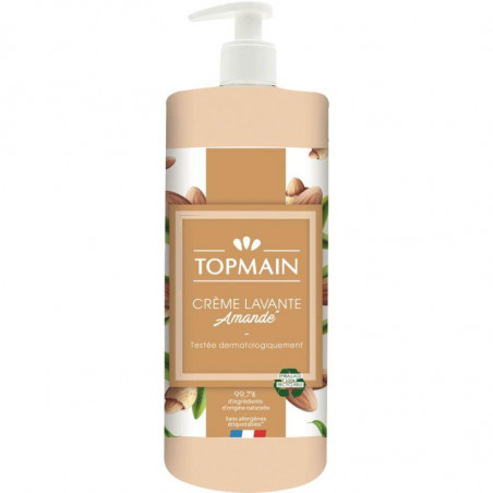 FLACON 500ML CRÈME LAVANTE TOPMAIN AMANDE