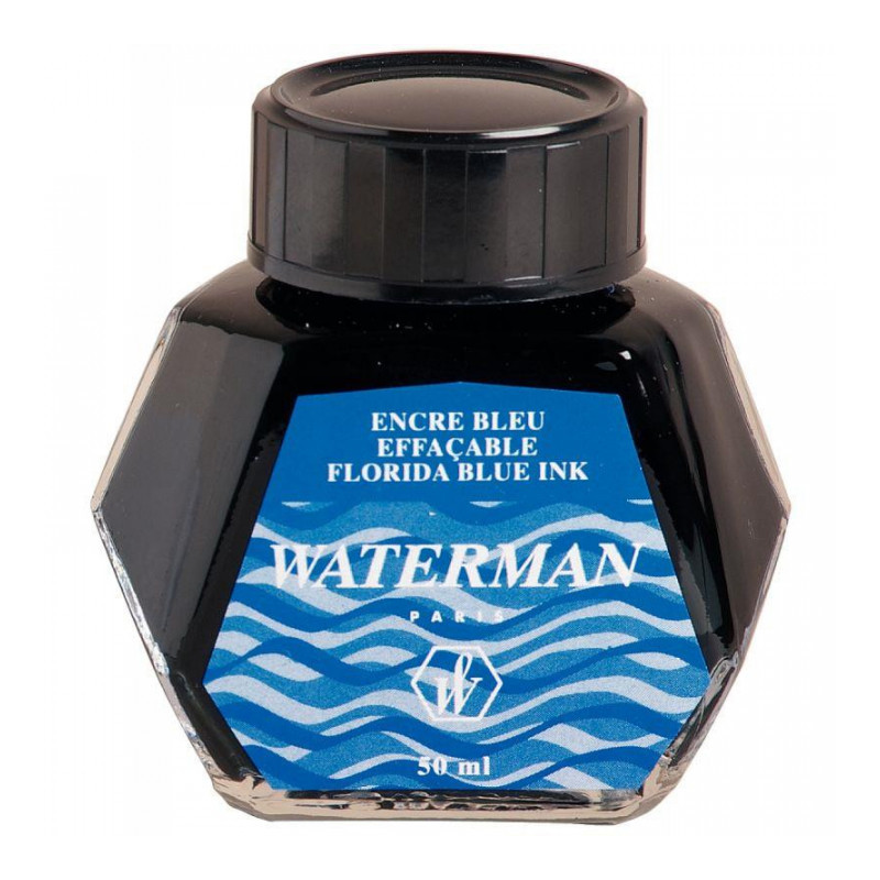 FLACON DE 5 CL D'ENCRE WATERMAN BLEUE