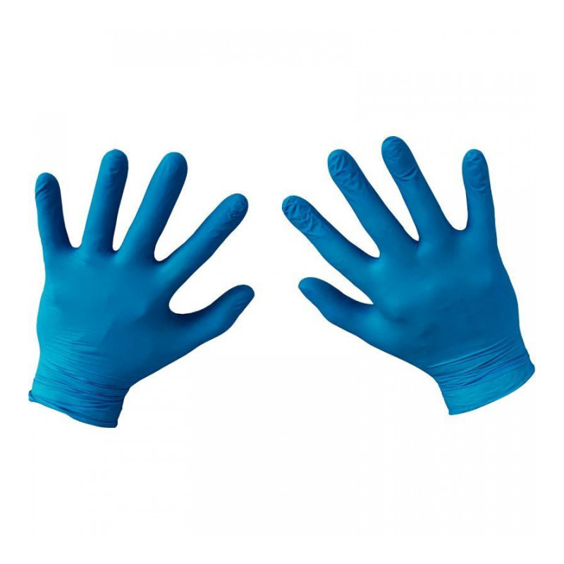 GANTS JETABLE NITRILE NON POUDRE TAILLE L /BTE 100