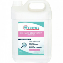 GEL HYDROALCOOLIQUE BIDON  5L WYRITOL