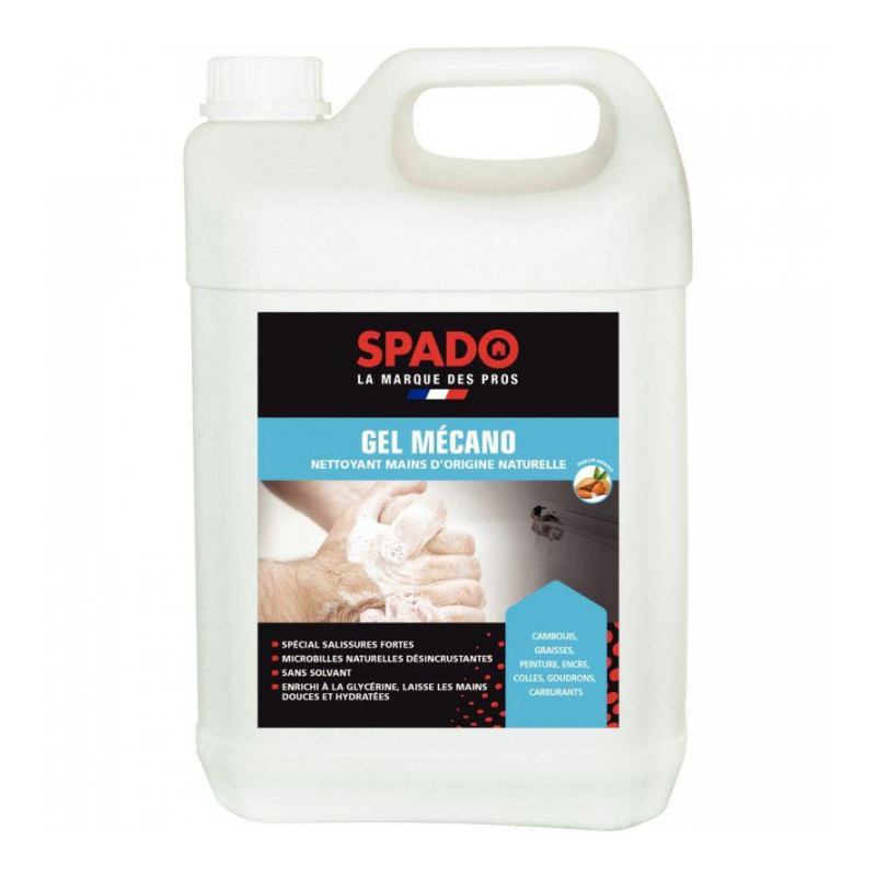 GEL MÉCANO 5L NETTOYANT MAIN SPADO