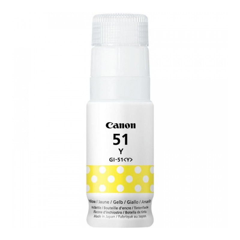 GI51Y JAUNE CANON  70ML 7700PAGES  FL ENC