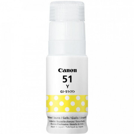 GI51Y JAUNE CANON  70ML 7700PAGES  FL ENC