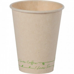 GOBELET 28CL  *PQT50*FIBRE+PLA COMPOSTABLE  BIOKUP