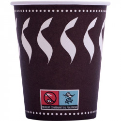 GOBELET CARTON 28CL PQT50 94% RECYCLABLE  DÉCORS