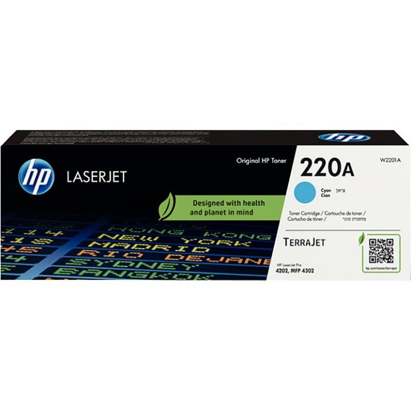 HP 220A TONER CYAN AUTHENTIQUE (W2201A)