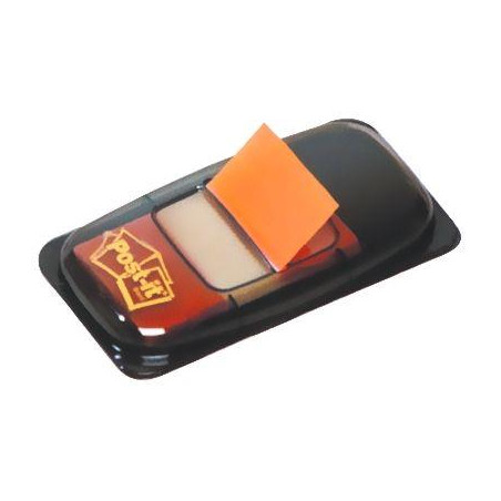 INDEX BLOC DE 50  POST-IT REPOSITIONNABLES 25,4 X 43 MM ORANGE