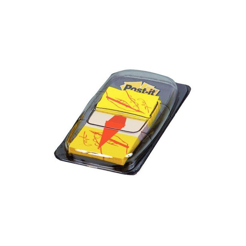 INDEX POST IT  SYMBOLE SIGNEZ ICI 25.4x44 DISTRIBUTEUR DE 50 POSTIT 23094