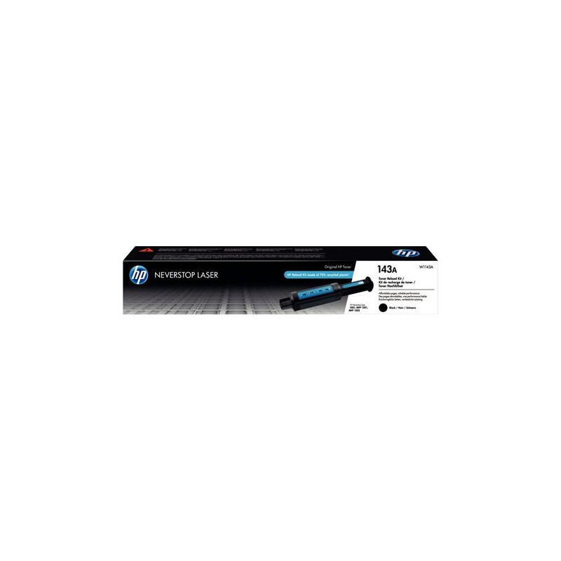 KIT DE RECHARGE TONER À LA MARQUE HP W1143A NOIR