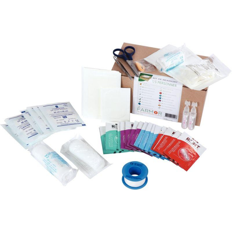 KIT RÉASSORT 1/5 PERSONNES POUR ARMOIRE À PHARMACIE