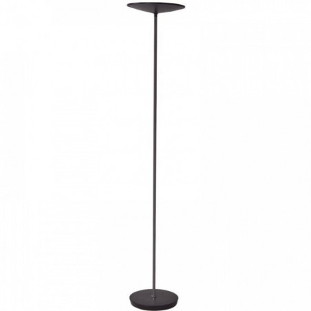 LAMPADAIRE LED SLIM NOIR- ECLAIRAGE INDIRECT-INTERRUPTEUR SUR LE CABLE AVEC VARIATEUR D'INTENSITE