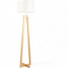 LAMPADAIRE SACHA BOIS/BLC