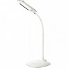 LAMPE LED BLANCHE 6W 450LUMENS ARTICULE BRAS FLEXIBLE METAL+ABC MIKA