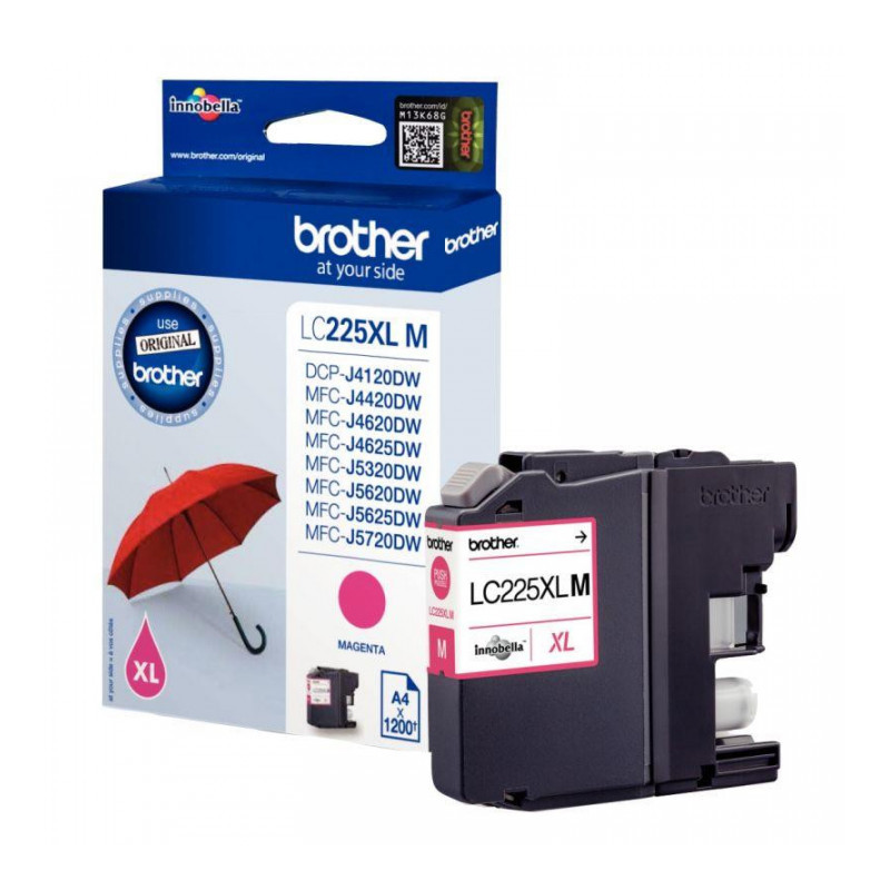 LC225XLM MAGENTA PARAPLUIE THC BROTHER 12ML 1200PAGES CART.J.ENC