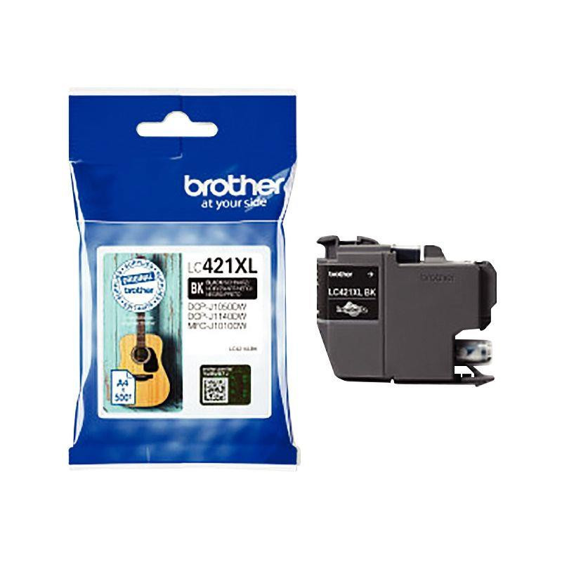 LC421XLBK NOIR GUITARE HC BROTHER 5,6ML 500PAGES  CART.J.ENC