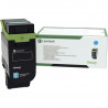 LEXMARK  75M2HC0 TONER LASER CYAN HAUTE CAPACITÉ AUTHENTIQUE