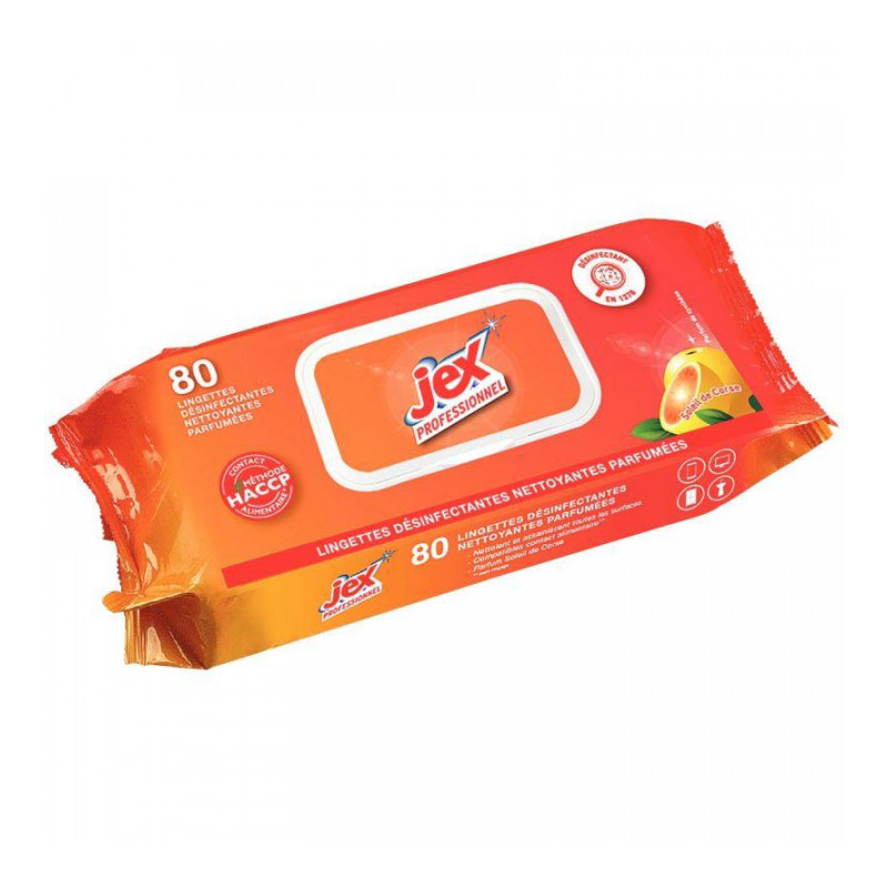 LINGETTES nettoyantes désinfectantes Soleil de Corse *PQT80*