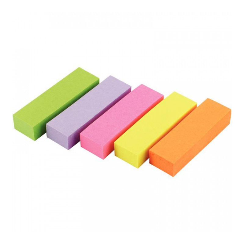 MARQUE-PAGES**PQT5BLOC* NOTES MARKERS POST-IT, COLORIS AS