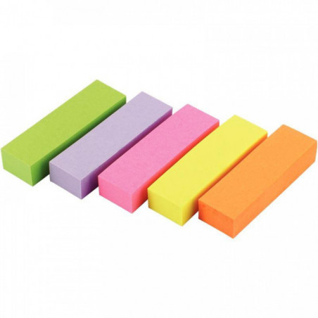 MARQUE-PAGES**PQT5BLOC* NOTES MARKERS POST-IT, COLORIS AS