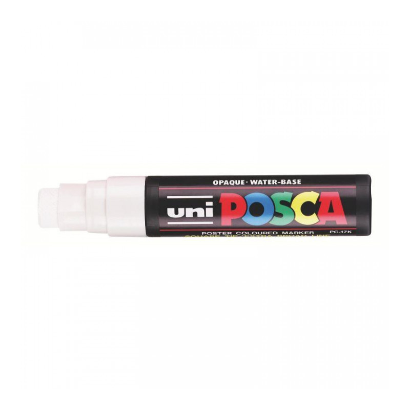 MARQUEUR BLANC  POSCA EXTRA LARGE PC17K 15 MM