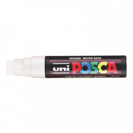 MARQUEUR BLANC  POSCA EXTRA LARGE PC17K 15 MM