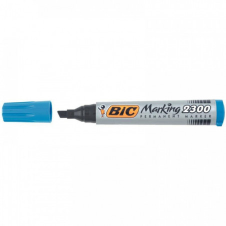 MARQUEUR BLEU BIC BISEAUTE  2300 8209253