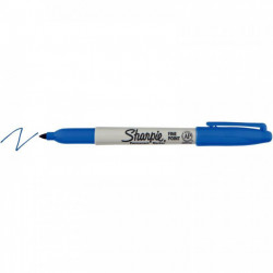 MARQUEUR BLEU PERMANENT FIN SHARPIE FINE SHARPIE S0810950