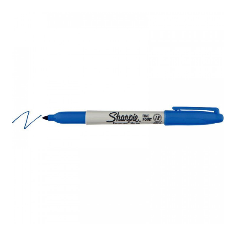 MARQUEUR BLEU PERMANENT FIN SHARPIE FINE SHARPIE S0810950