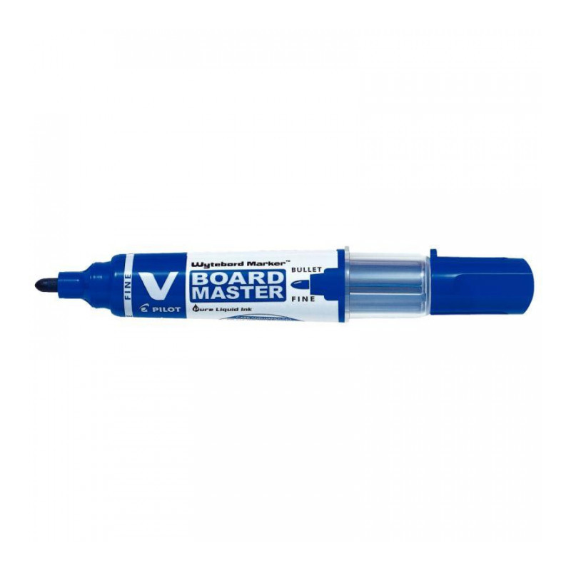 MARQUEUR BLEU  TABLEAU BLANC V-BOARD MASTER POINTE OGIVE