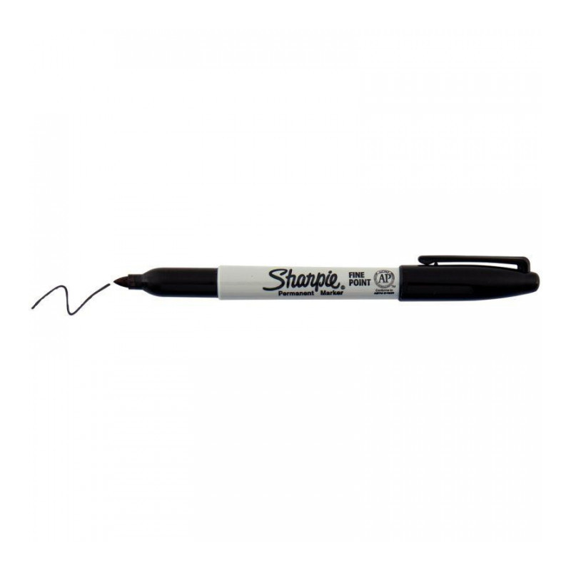 MARQUEUR NOIR PERMANENT FIN SHARPIE FINE  SHARPIE S0810930