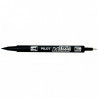 MARQUEUR NOIR PERMANENT TWIN MARKER  4902505342080