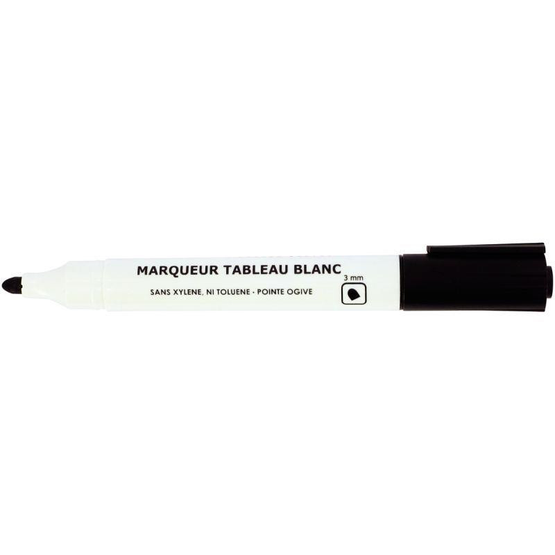 MARQUEUR NOIR TABLEAU BLANC POINTE OGIVE 3MM