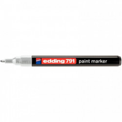 MARQUEUR PEINTURE PERMANENTE E 791 POINTE OGIVE ARGENT