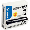 MARQUEUR PERMANENT 100 NOIR VALUE PACK 15+5 GRATUITS PTE OGIVE 3131910501268