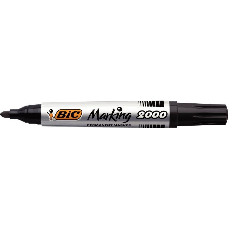 MARQUEUR PERMANENT NOIR BIC  OGIVE 2000 8209153