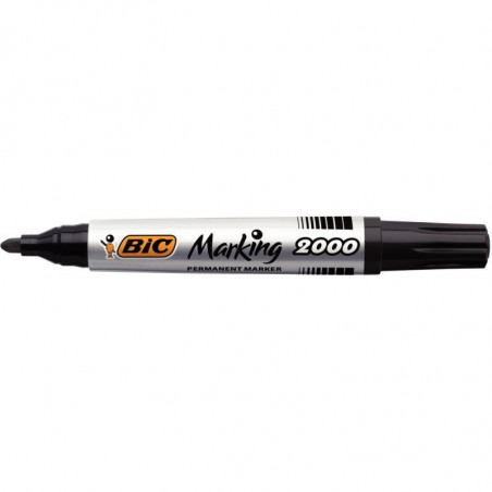 MARQUEUR PERMANENT NOIR BIC  OGIVE 2000 8209153