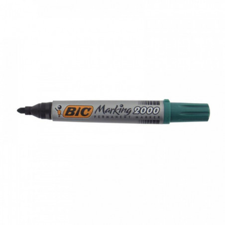 MARQUEUR PERMANENT VERT BIC OGIVE 2000 BIC 8209123