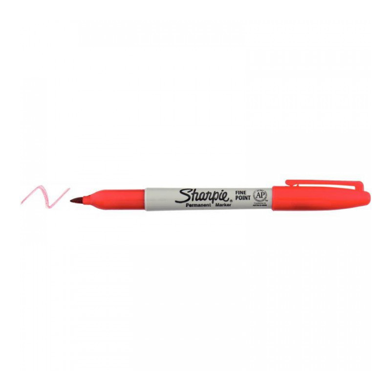 MARQUEUR ROUGE PERMANENT FIN SHARPIE FINE