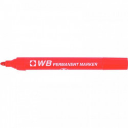 MARQUEUR ROUGE  PERMANENT WB POINTE OGIVE