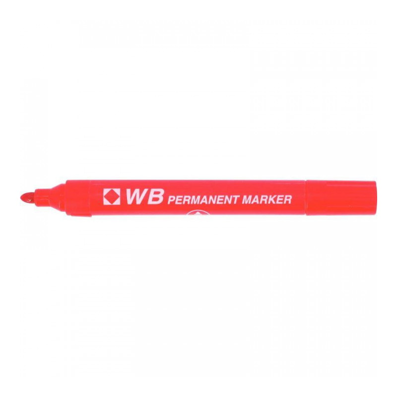 MARQUEUR ROUGE  PERMANENT WB POINTE OGIVE