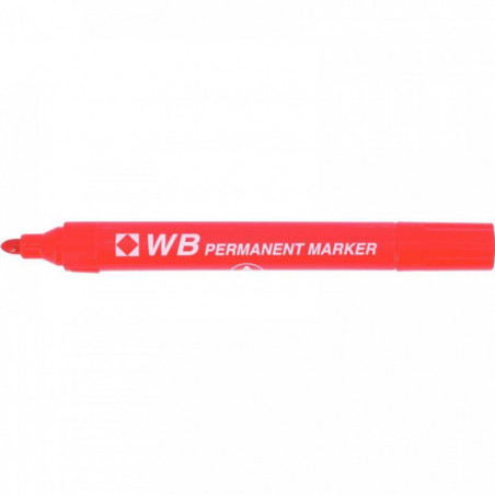 MARQUEUR ROUGE  PERMANENT WB POINTE OGIVE