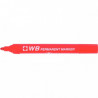 MARQUEUR ROUGE  PERMANENT WB POINTE OGIVE