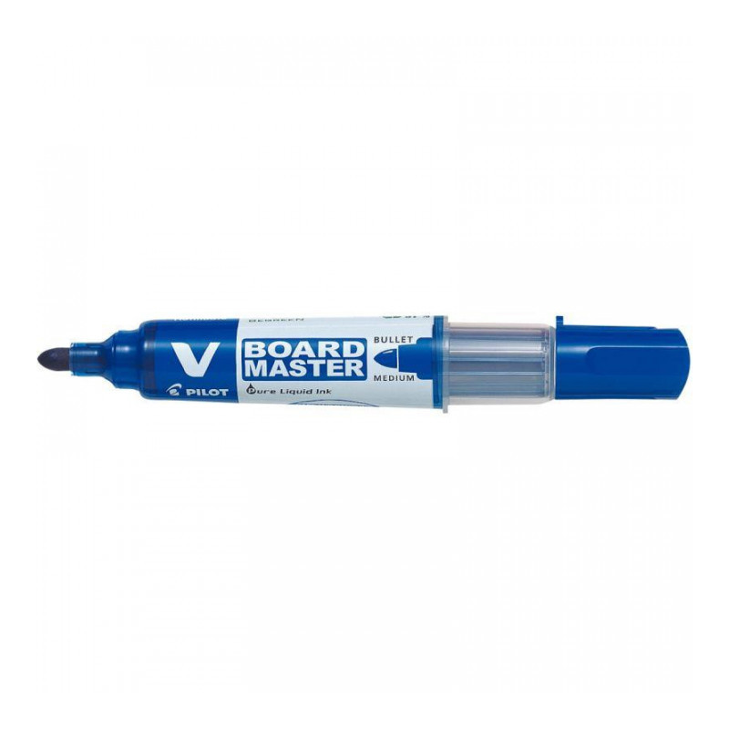 MARQUEUR TABLEAU BLANC V-BOARD MASTER MOYEN BLEU