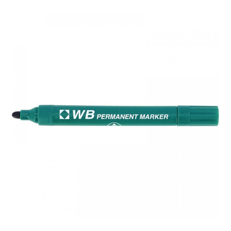 MARQUEUR VERT PERMANENT WB POINTE OGIVE